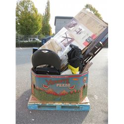 Skid of used & store return goods