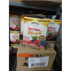 Case of Jordans Super Berries Muesli