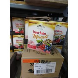 Case of Jordans Super Berries Muesli