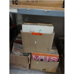 150 LP records - approximate count