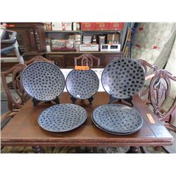 6 Stone plates