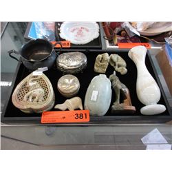 10 Stone or marble decorations