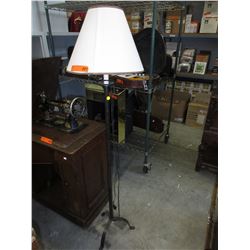 Used metal floor lamp