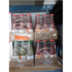 4 Cases of "La Victoria" hot sauces