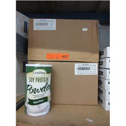 2 Cases of Soy Protein Powder
