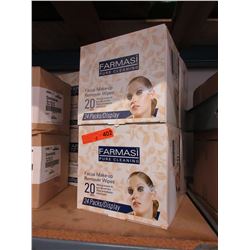 8 Cases of makeup of remover wipes