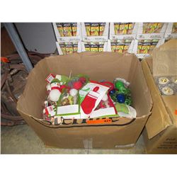 Large box of new dog & cat toys