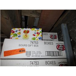 Case of Jelly Belly "Sours" gift boxes