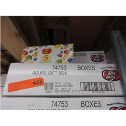 Case of Jelly Belly "Sours" gift boxes