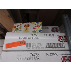 Case of Jelly Belly "Sours" gift boxes