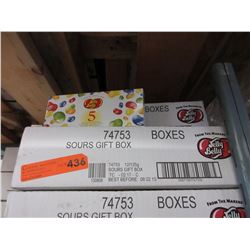 Case of Jelly Belly "Sours" gift boxes