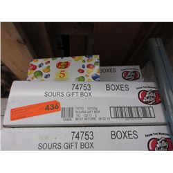 Case of Jelly Belly "Sours" gift boxes