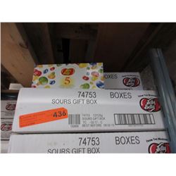 Case of Jelly Belly "Sours" gift boxes