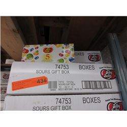 Case of Jelly Belly "Sours" gift boxes