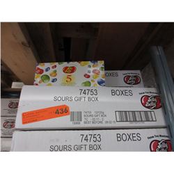 Case of Jelly Belly "Sours" gift boxes