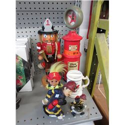 7 Fireman themed decorations