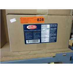 10 LB box of Barilla wavy lasagna noodles