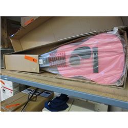 New child size acoustic guitar - pink