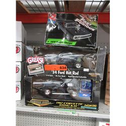 3 Ertl scale model vehicles in original boxes
