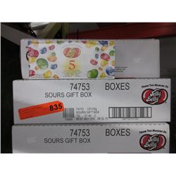Case of Jelly Belly "Sours" gift boxes