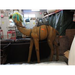 6' Tall leather camel
