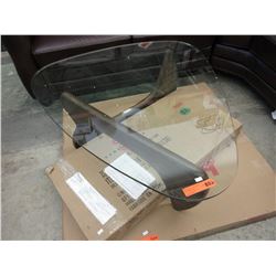 New - Contemporary glass top coffee table