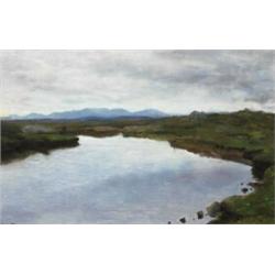 Thomas Ryan PPRHA (b.1929), WESTERN LANDSCAPE, signed lower left; inscribed and dated [1980]...