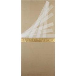 Patrick Scott HRHA (b.1921), GOLD PAINTING 65, signed, inscribed and dated [1969] on reverse...