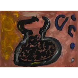 Michael Mulcahy (b.1952), TIMBOUCTOO FROM AN ARAB BURIAL GROUND, signed lower right; inscribe...