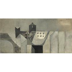Colin Middleton RHA (1910-1983), TABLE WITH TEAPOT, signed lower right; signed again and insc...