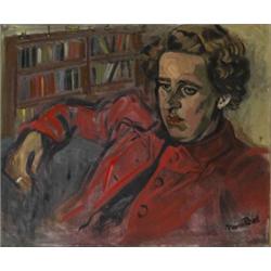 Nano Reid (1900-1981), PORTRAIT, signed lower right, oil on canvas, 64 by 76cm., 25 by 30...