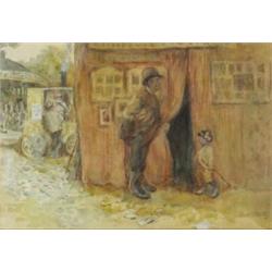 Jack B. Yeats RHA (1871-1957), ‘NOW’S YER TIME TER BE TOOK - YOU’LL NEVER BE YOUNGER!’, signe...