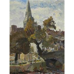 Ronald Ossory Dunlop RA RBA NEAC (1894-1973), ENNISCORTHY, COUNTY WEXFORD, signed lower right...
