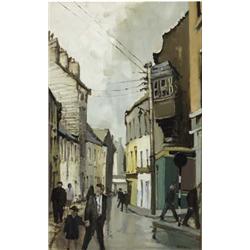 Cecil Maguire RHA RUA (b.1930), HUMANITY DICK’S WINDOW, SHOP STREET, GALWAY, signed lower rig...