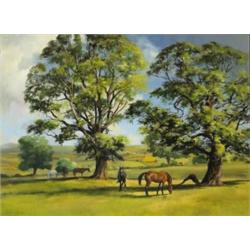 Susan Webb (b.1962), BEL AIR, signed and dated [1992] lower left, oil on canvas, 76 by 10...