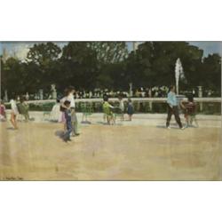 Harry Robertson Craig RHA (1916-1984), SUNDAY IN THE PARK, signed lower left, oil on panel...
