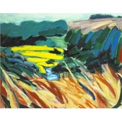 Robert Armstrong ANCAD (b.1953), RIVER AT AUGHAVANAGH, signed and dated [1990] on reverse, ...