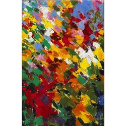 Kenneth Webb RWA FRSA RUA (b.1927), SUMMER (ROSE GARDEN), signed lower right; inscribed studi...
