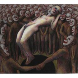 Lorcan Walshe (b.1952), TO DAMASCUS - SERIES OF 12 WORKS, each work signed and dated [1990-19...