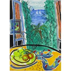 Nicholas Hely Hutchinson (b.1955), BAIE DES ANGES, NICE, signed and dated [1985] on reverse...