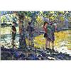 Arthur K. Maderson (b.1942), THE BRIDGE AT ST JEAN DU GARD, MIDI, FRANCE, signed lower left...