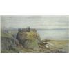 John Syer RI (1815-1885), DUNLUCE CASTLE, COUNTY ANTRIM, signed, inscribed and dated [1878] l...