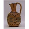 Image 1 : A DOULTON LAMBETH EWER, late 19th Century, caramel colour, impressed convivial epithats, initiall...