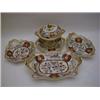 Image 1 : A SPODE'S IMPERIAL IMARI DESSERT  SERVICE, c.1820, covered dish on stand, (s.d.), eleven plates a...