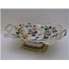 Image 1 : A STEVENSON AND WILLIAMS STONE CHINA DESSERT SET, c.1830, twin handled basket and eight plates (s...
