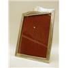 Image 1 : A SILVER MOUNTED EASEL PHOTOGRAPH  FRAME, 25cm x 20cm opening, engraved fleur de lys, Birmingham ...