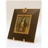 Image 1 : A STOBWASSER PLAQUE, Circassian beauty, 8cm x 6cm, japanned frame  50-60...