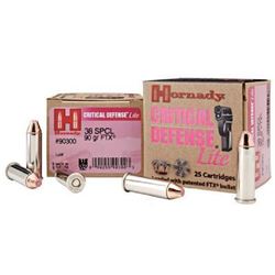 (AMMO) HRNDY 38SPL 90GR FTX CD LITE (250 ROUNDS) 090255903003
