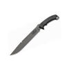 Image 1 : !NEW! Buck/Hood Hoodlum, Black Handle & Blade, Plain, Nylon Sheath UPC Code: 033753111716