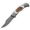Image 1 : !NEW! Stag Damascus, Stag Handle, Plain Damascus Blade UPC Code: 788857024713